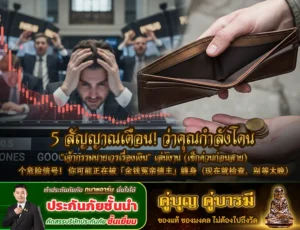 5 สัญญาณเตือน! ว่าคุณกำลังโดน "เจ้ากรรมนายเวรเรื่องเงิน" เล่นงาน (เช็กด่วนก่อนสาย)