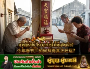  ตรุษจีนปีนี้ ไหว้อย่างไรให้เฮงจริง