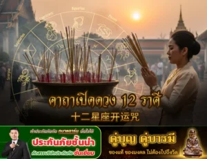 คาถาเปิดดวง 12 ราศี
