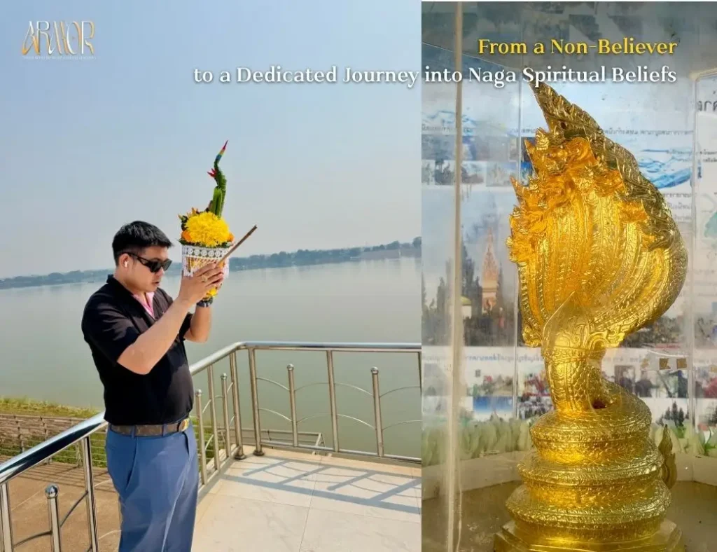 ARM’S ARMOR: Experiencing “Phaya Si Satta Nakharat” From Disbelief to Becoming a Devotee of the Naga Lineage ARMOR 2 4
