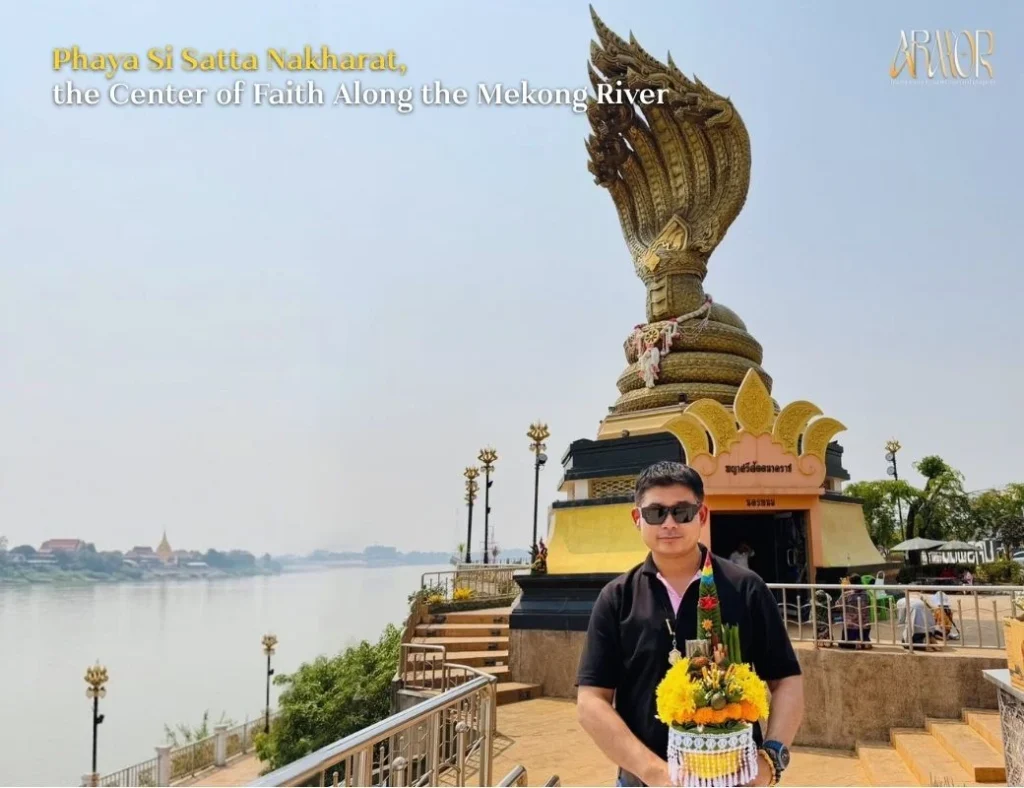 ARM’S ARMOR: Experiencing “Phaya Si Satta Nakharat” From Disbelief to Becoming a Devotee of the Naga Lineage ARMOR 3 4