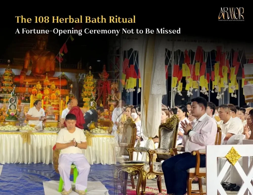 ARM’S ARMOR Presents: Experiencing the “108 Herbal Bath Ritual” on the Royal Auspicious Full Moon to Enhance Fortune and Attract Wealth ARMOR 4 2