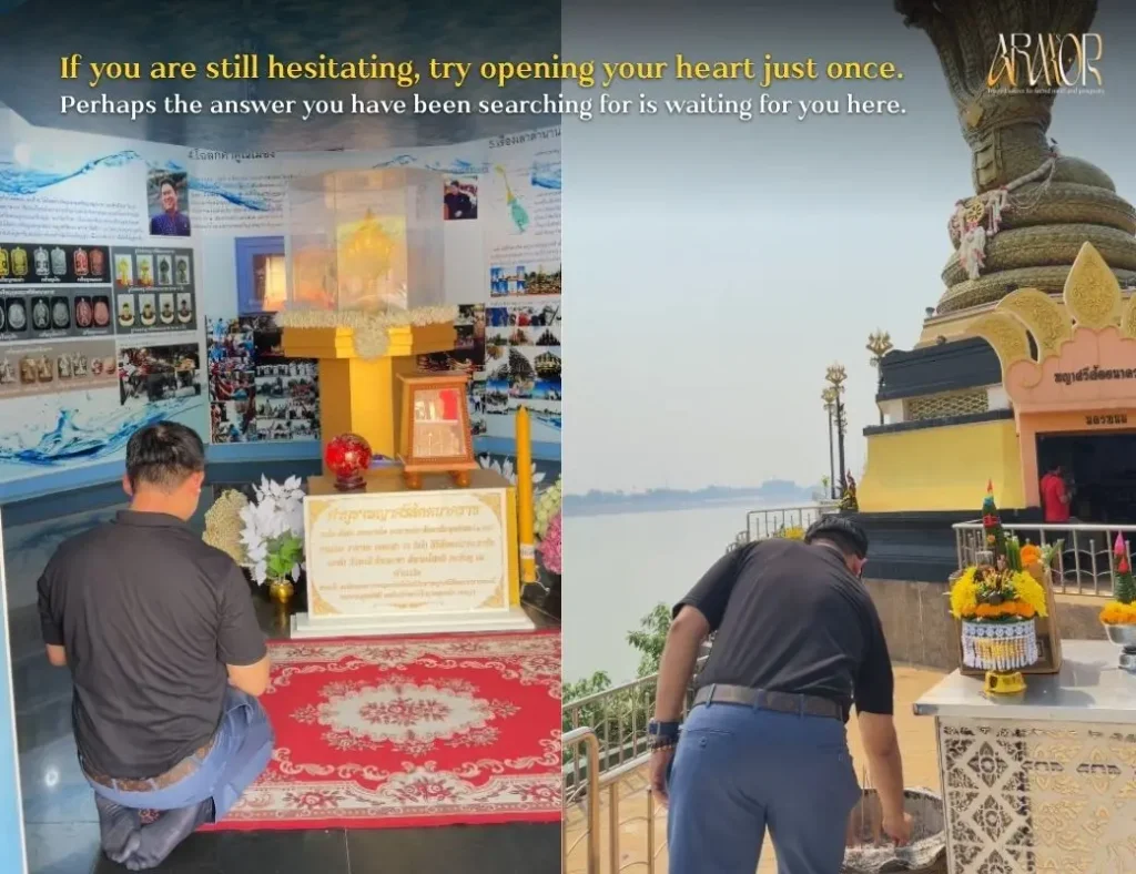 ARM’S ARMOR: Experiencing “Phaya Si Satta Nakharat” From Disbelief to Becoming a Devotee of the Naga Lineage ARMOR 5 1