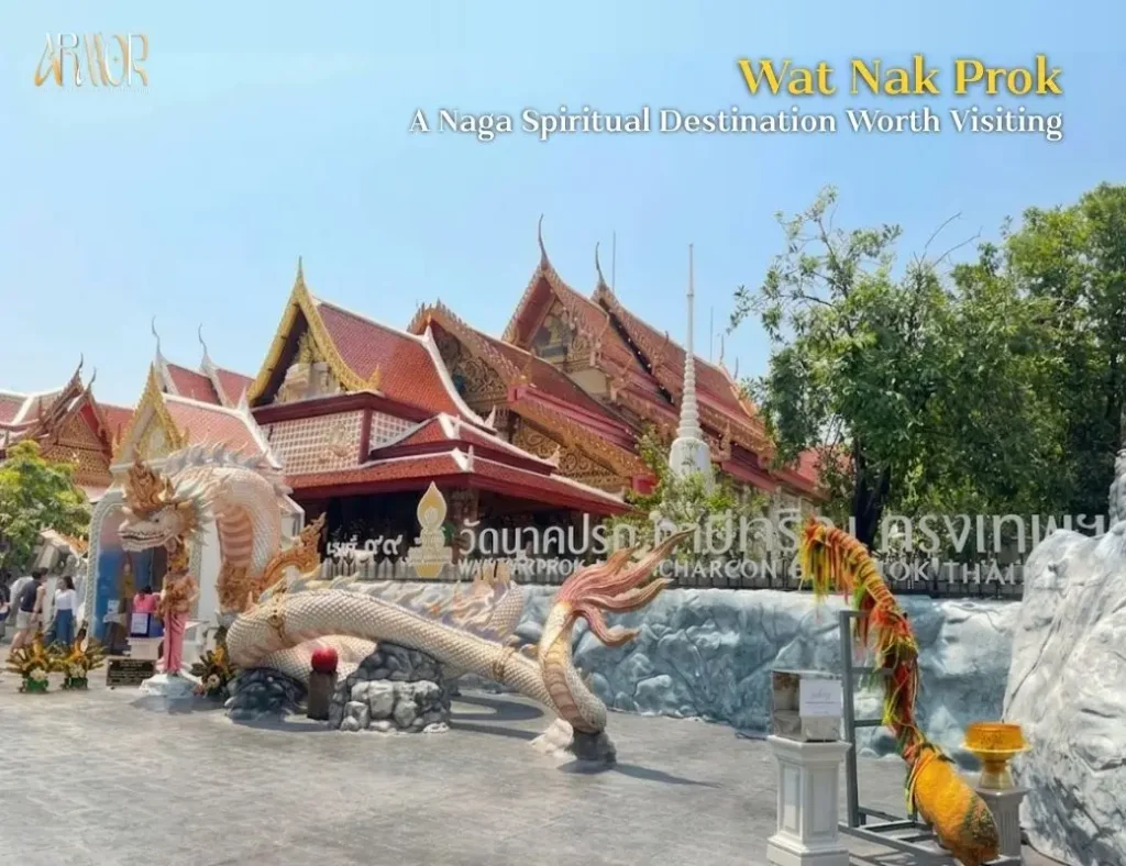 ARM'S ARMOR Explores Wat Nak Prok: A Must-Visit Sacred Site for Naga Devotees ARMOR 6 1