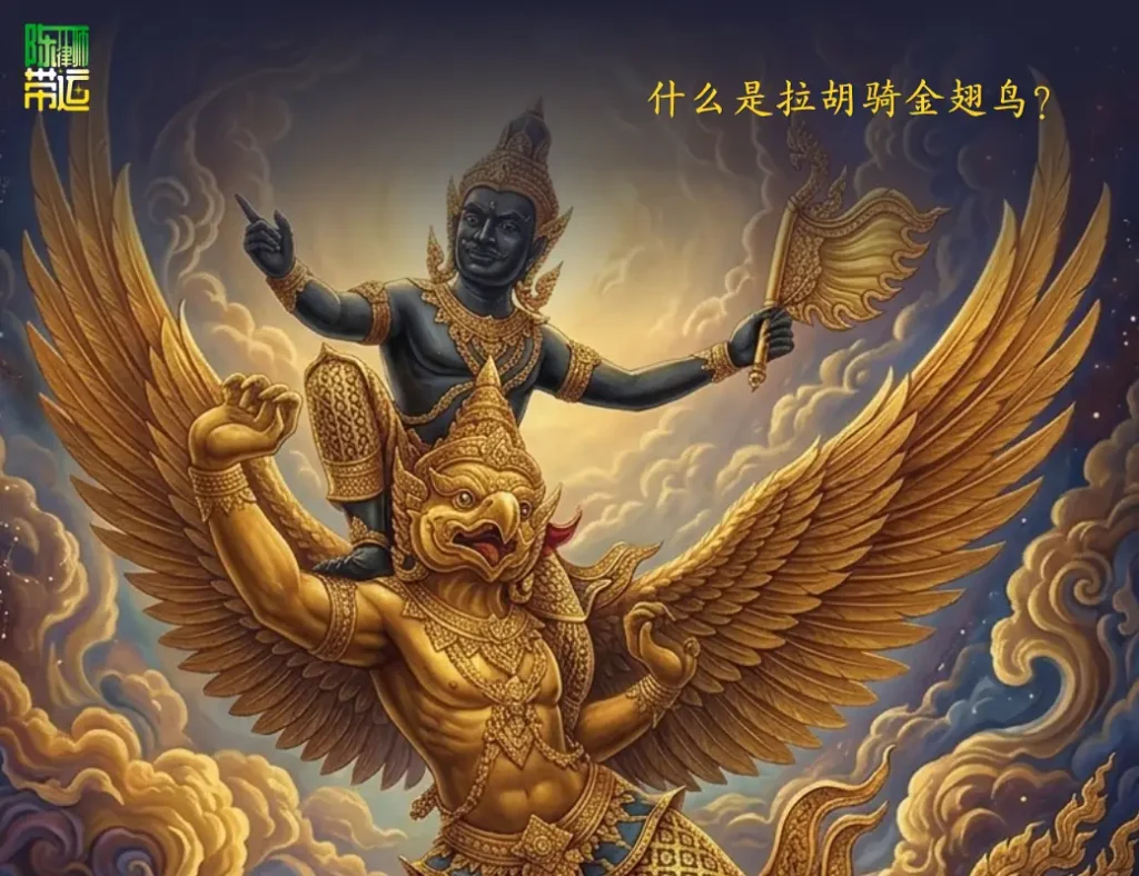 陈律师带运:开启“拉胡天神乘迦楼罗”圣物之力——开运信仰中的财运、威望与转变圣物 拉廊佛塔 2 5