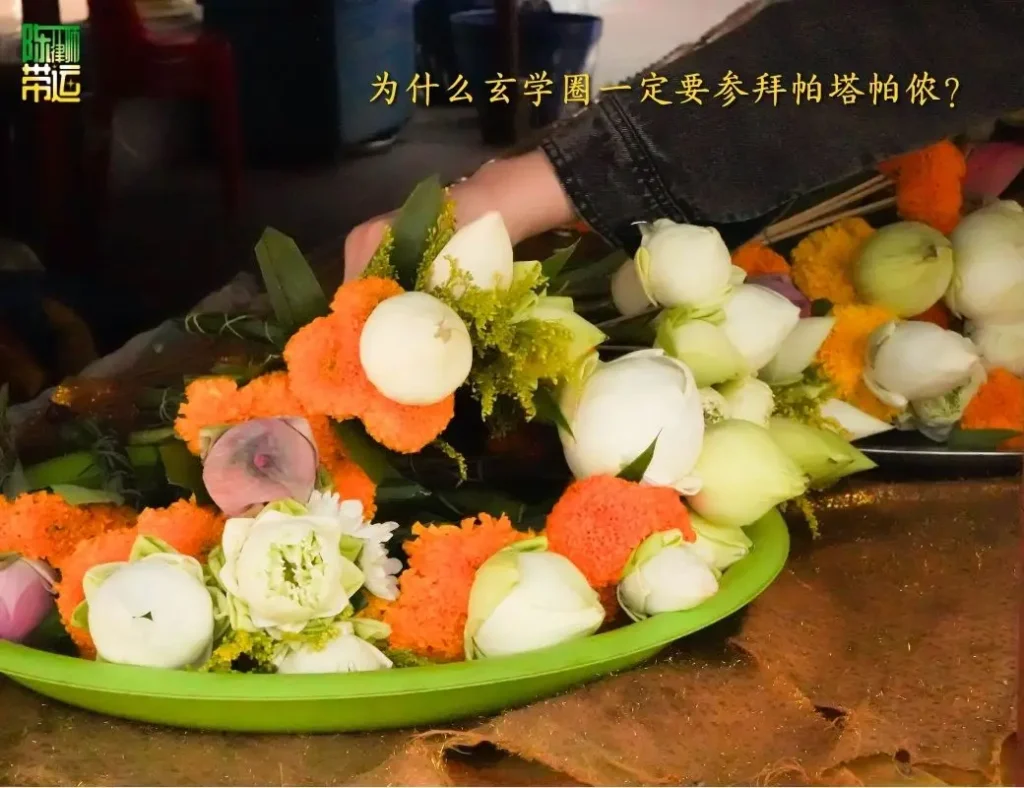 陈律师带运:朝拜并为“帕塔帕侬佛塔”披袈裟,与拉克老师共同参与信仰中的殊胜吉祥法会 拉廊佛塔 3 6