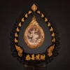 เหรียญพระราหูทรงครุฑ รุ่นปาฏิหาริย์ดวงชะตา พร้อมฐาน