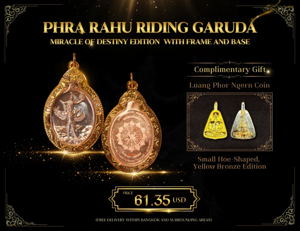 Why Must “Phra Rahu” Be Depicted Riding Garuda? Unveiling the Hidden Meaning Behind a Powerful Sacred Symbol ARMS ARMOR 7 1
