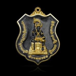 Phraya Yommarat "Bestower of Wealth" Coin Black Rhodium Finish