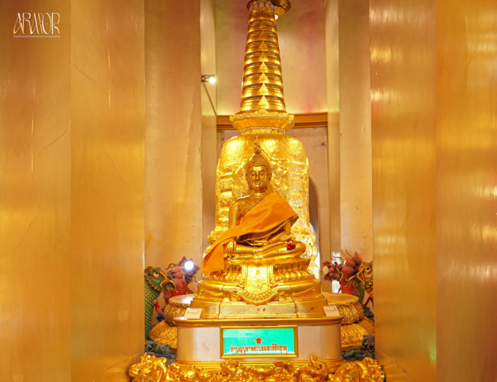 ARM'S ARMOR Visits Wat Saket Ratchawora Mahawihan: Explore the Legend of the Golden Mount, Pay Homage to the Buddha's Relics, and Receive Blessings in the Heart of Bangkok ARMS ARMOR 7 1