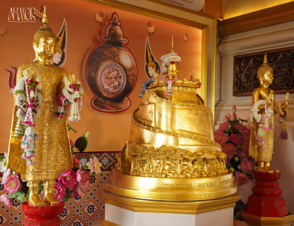 ARM'S ARMOR Visits Wat Saket Ratchawora Mahawihan: Explore the Legend of the Golden Mount, Pay Homage to the Buddha's Relics, and Receive Blessings in the Heart of Bangkok ARMS ARMOR 8 2
